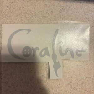 Coraline Sticker/Decal